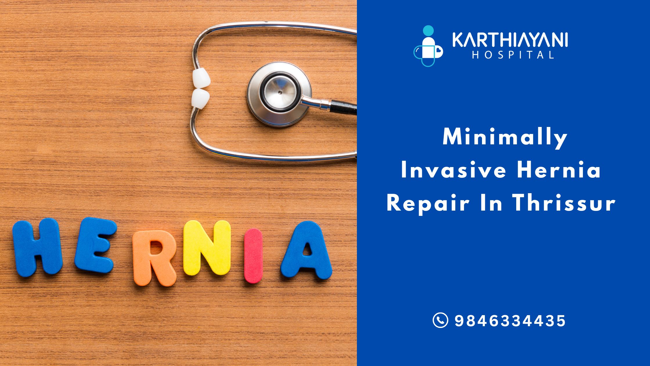 minimally invasive hernia repair in Thrissur